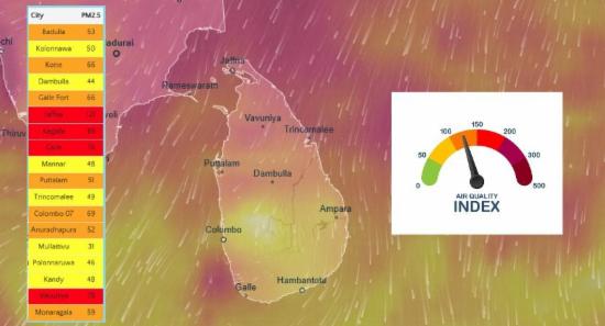 Air Quality Plummets Across Sri Lanka